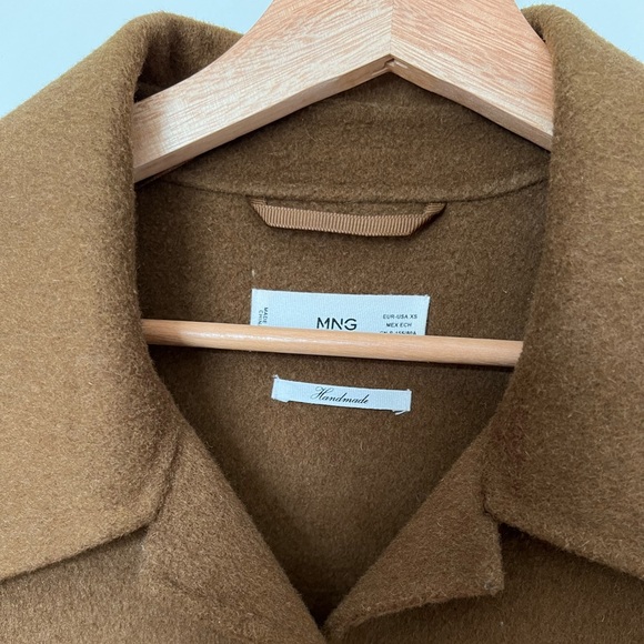 Mango Oversized Wool Shirt Jacket - Picture 5 of 6